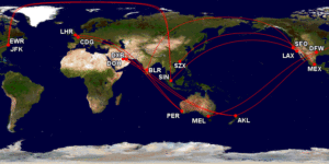 World's Top 10 Longest Flights in 2025