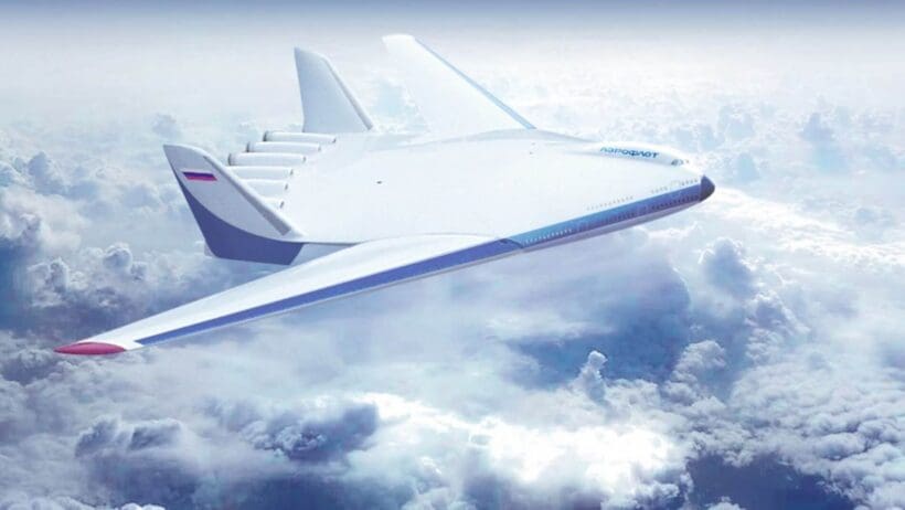 a plane flying in the sky