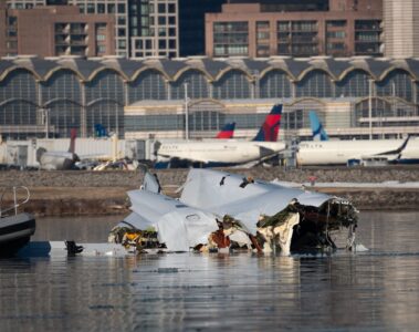 a plane crashed in the water