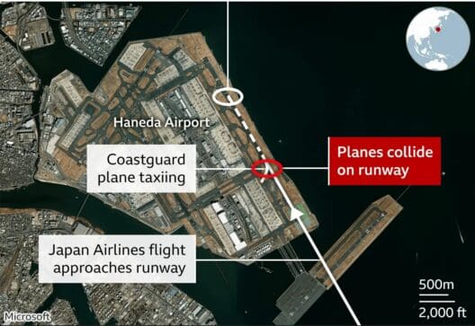 an aerial view of an airport