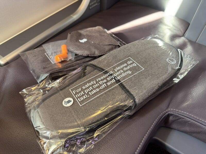 Singapore Airlines Business Class