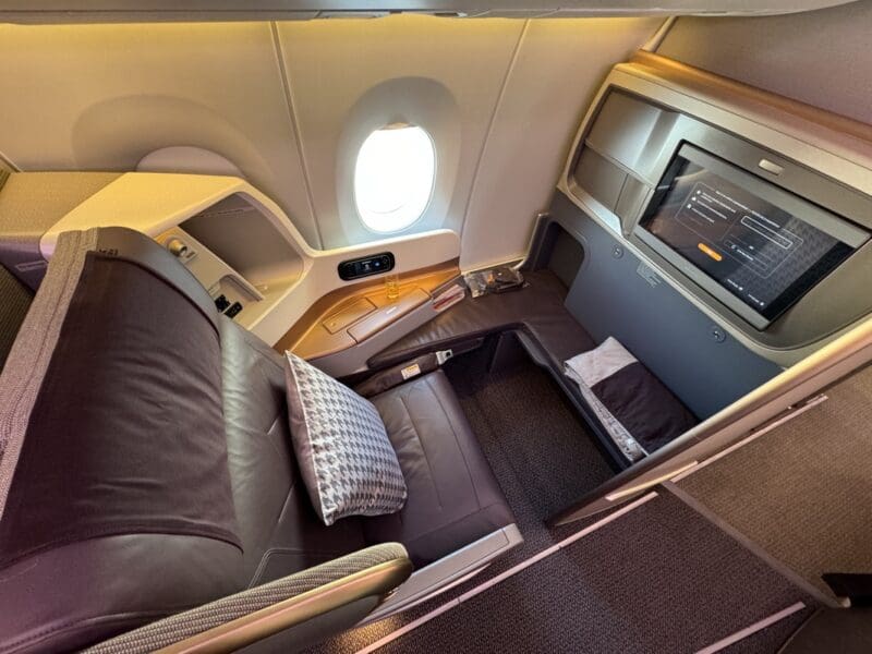 Singapore Airlines A350 Business Class