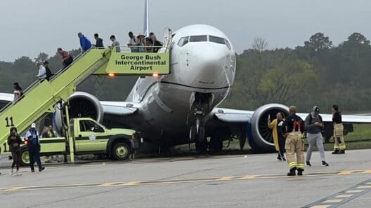 a group of people standing next to a plane
