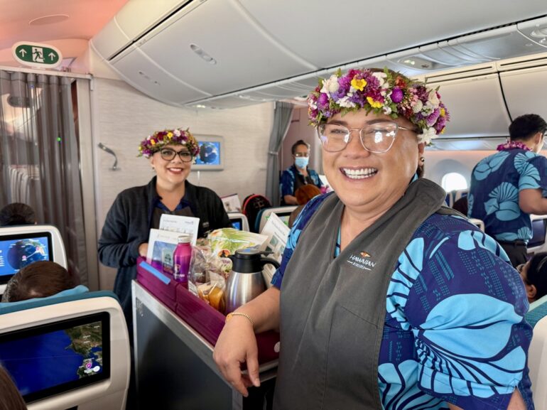 Trip Report: Hawaiian Airlines Boeing 787 Dreamliner Inaugural Flight