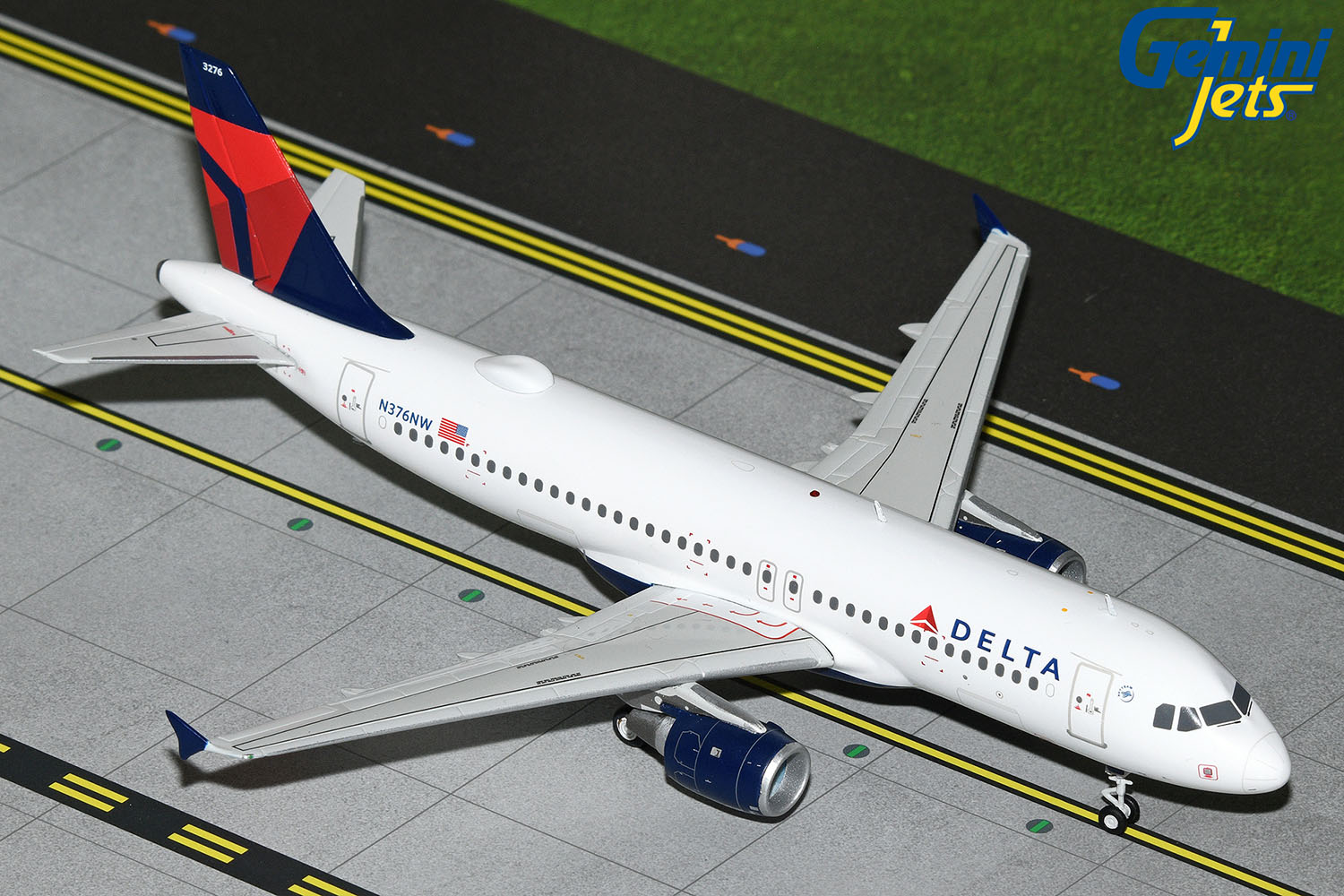 GeminiJets G2DAL963 1:200 Delta Air Lines Airbus A320-200 N376NW