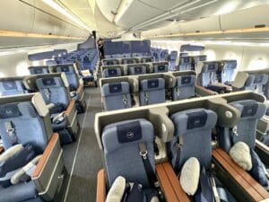Lufthansa Allegris Premium Economy and Economy