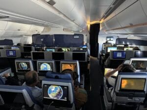 Lufthansa Allegris Premium Economy and Economy