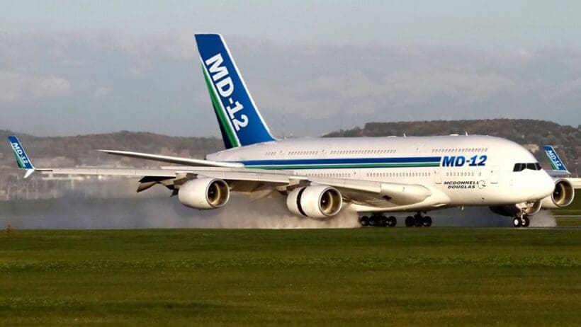 a plane taking off from a runway