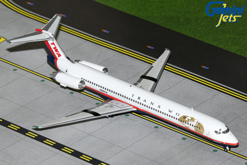 GeminiJets G2TWA911 1:200 TWA MD-82 N960TW