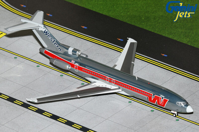 GeminiJets G2WAL494 1:200 Western Airlines Boeing 727-200 N2805W