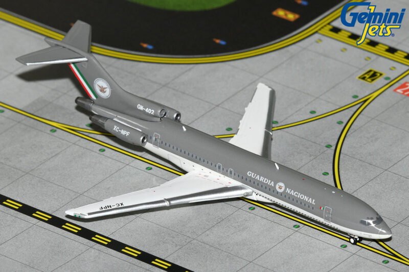 GeminiJets GJPFM2133 1:400 Guardia Nacional (Mexico) Boeing 727-200 XC-NPF