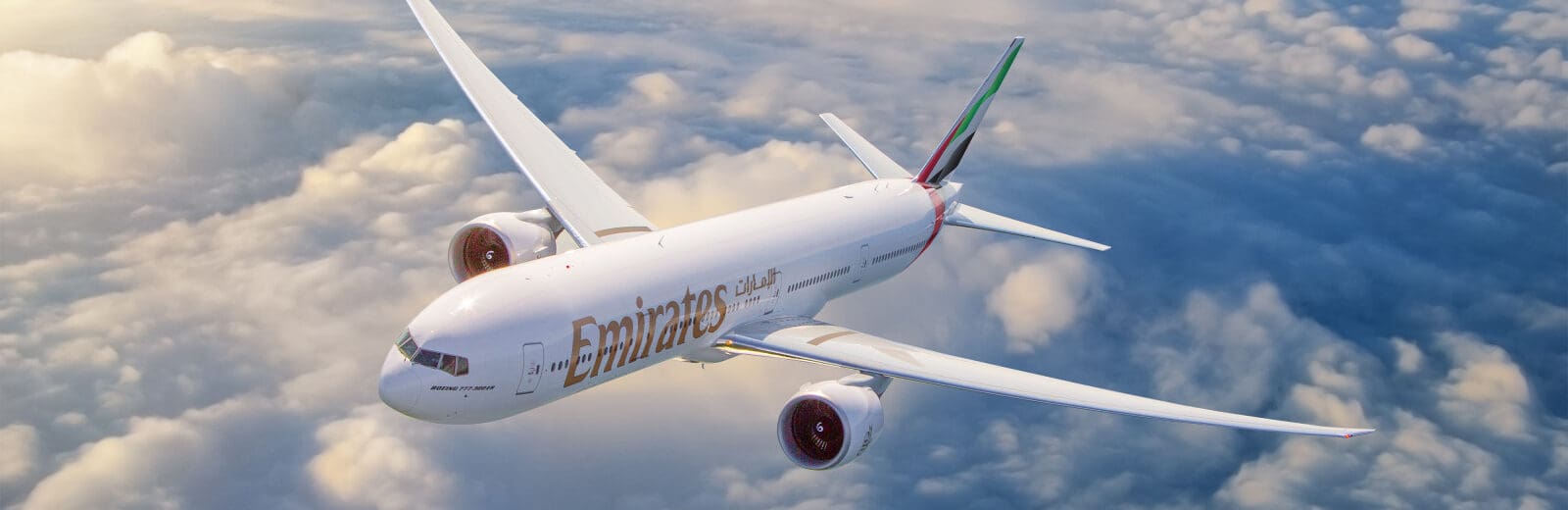 an airplane flying in the sky