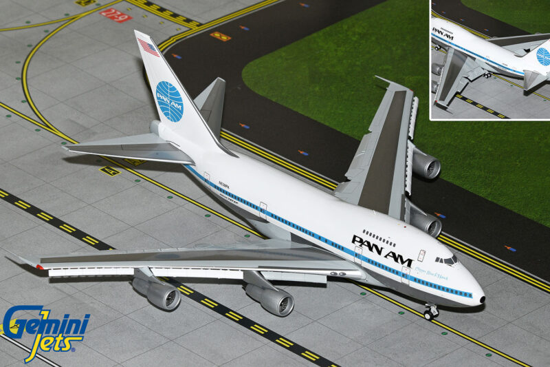 GeminiJets G2PAA1157 1:200 Pan AM Boeing 747SP N539PA (Flaps Extended)