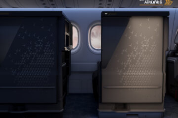 a two black boxes on a plane