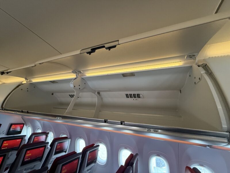 an airplane with seats and windows