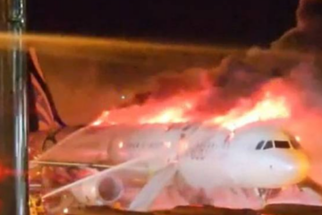 Air Busan A321 Fire