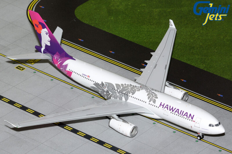 GeminiJets G2HAL1357 1:200 Hawaiian Airlines Airbus A330-200 N389HA