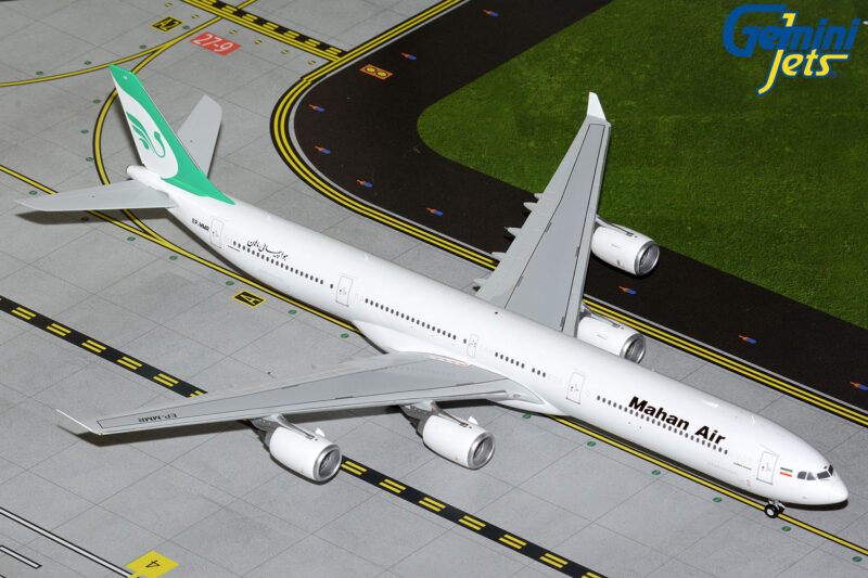 GeminiJets G2IRM1356 1:200 Mahan Air Airbus A340-600 EP-MMR