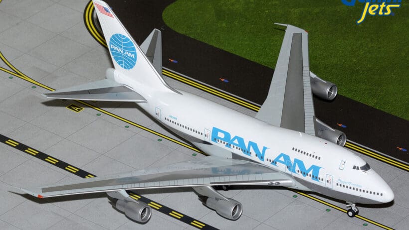 a model airplane on a runway