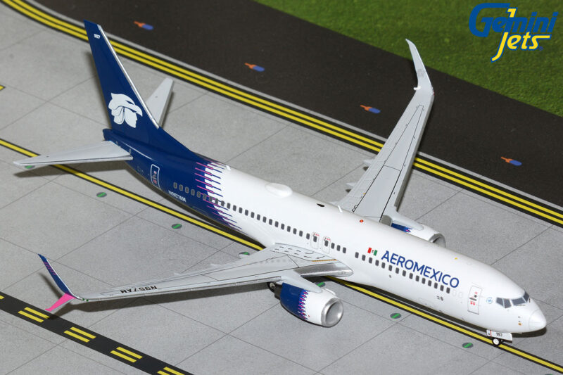 GeminiJets G2AMX1387 1:200 Aeromexico Boeing 737-800 N957AM