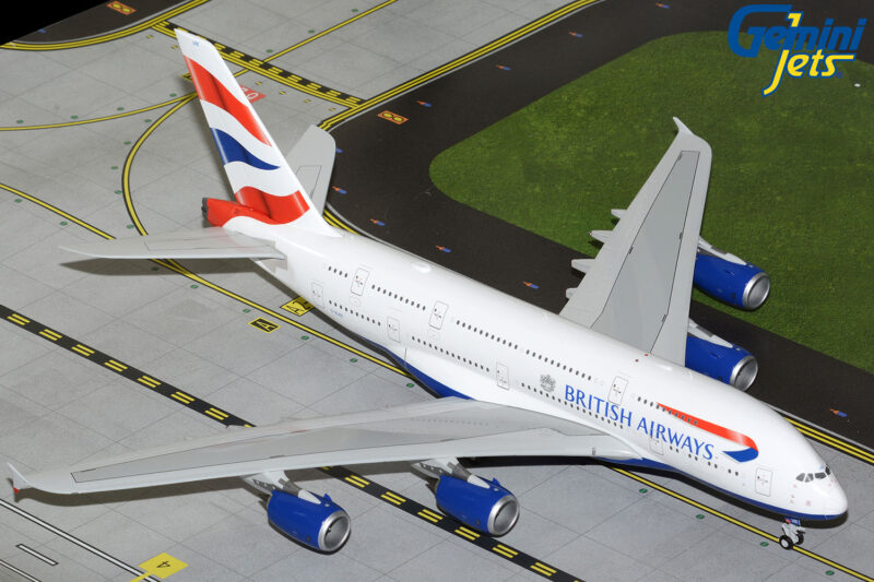 GeminiJets G2BAW1340 1:200 British Airways Airbus A380 G-XLEE