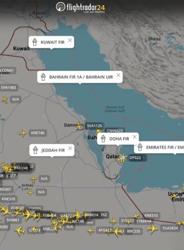 a map of the middle east