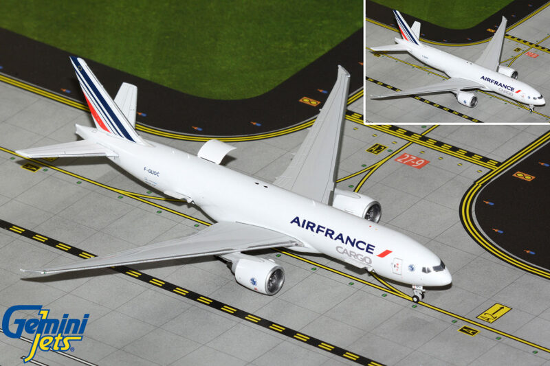 GeminiJets GJAFR2148 1:400 Air France Cargo Boeing 777F (Interactive Series) F-GUOC