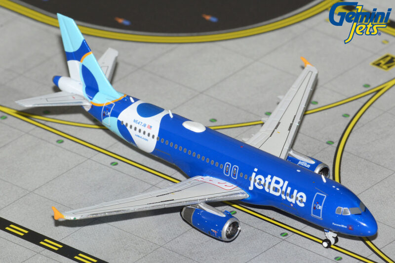 GeminiJets GJJBU2289 1:400 jetBlue Airways Airbus A320-200 "Forever Blue" N547JB