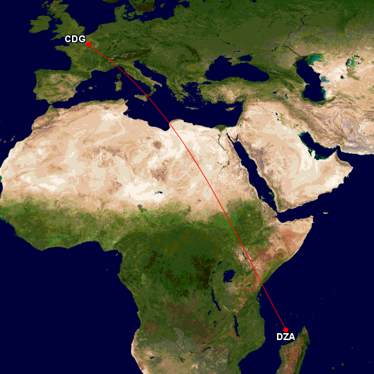 a map of the world