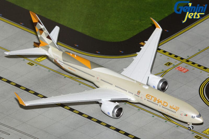 GeminiJets GJETD2277 1:400 Etihad Airways Boeing 777-9X A6-FAA