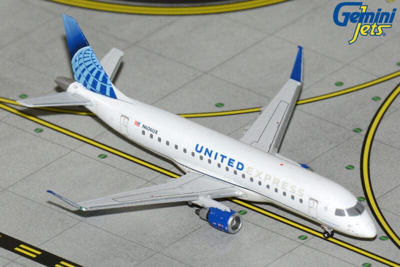 GeminiJets GJUAL2342 1:400 United Express Embraer 175 N606UX