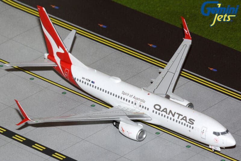 GeminiJets G2QFA1432 1:200 Qantas Boeing 737-800 VH-VZW