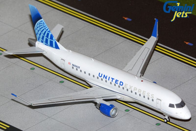 GeminiJets G2UAL1406 1:200 United Express Embraer 175 N606UX