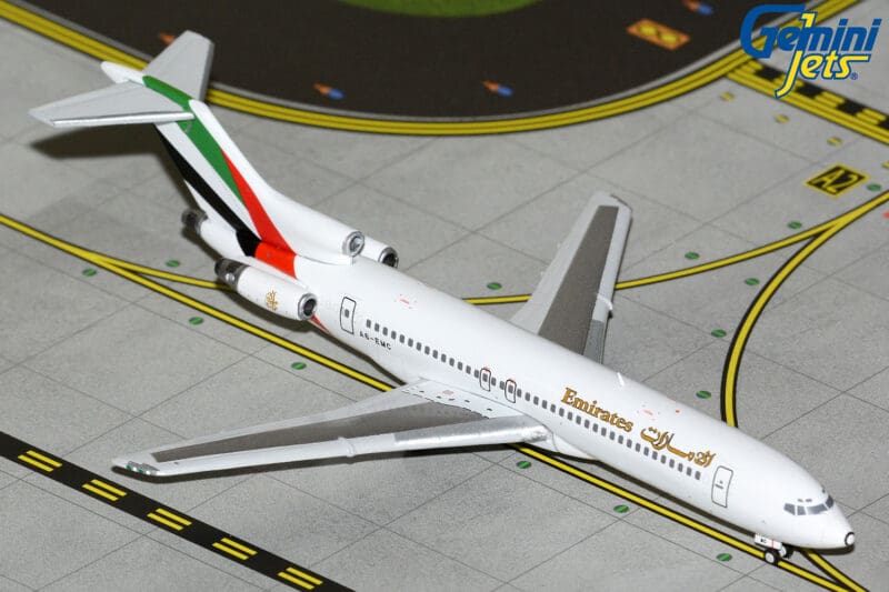 GeminiJets GJUAE2233 1:400 Emirates Boeing 727-200 A6-EMC