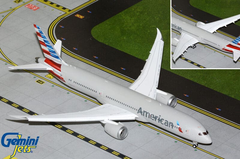 GeminiJets G2AAL1411 1:200 American Airlines Boeing 787-9 Dreamliner N836AA