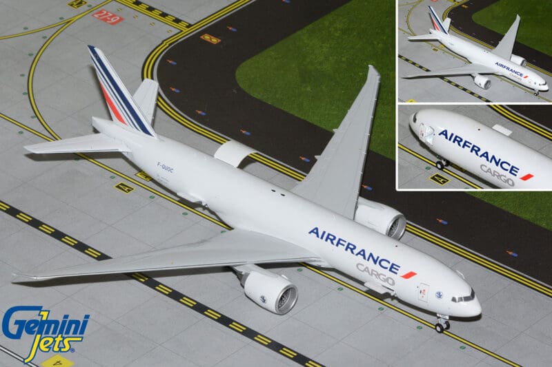 GeminiJets G2AFR1183 1:200 Air France Cargo Boeing 777F (Interactive Series)