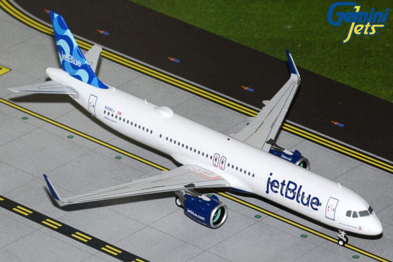 GeminiJets G2JBU1336 1:200 jetBlue Airways Airbus A321neo N2180J