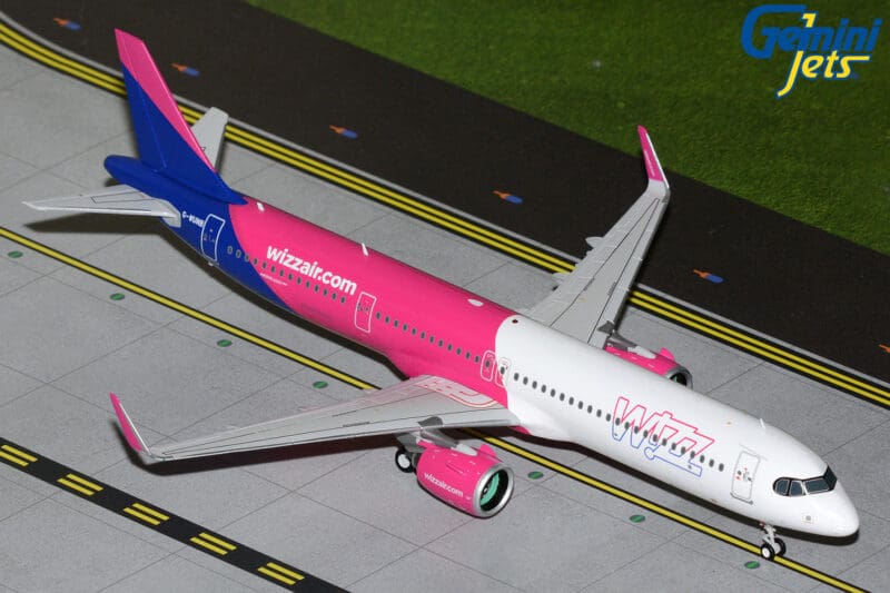 GeminiJets G2WUK1404 1:200 Wizz Air UK Airbus A321neo G-WUNB