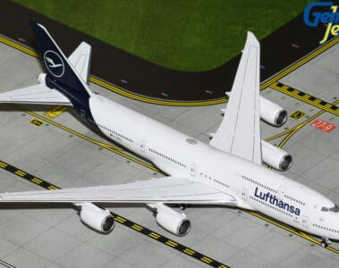 a model airplane on a runway