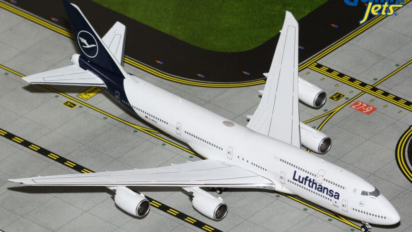 a model airplane on a runway