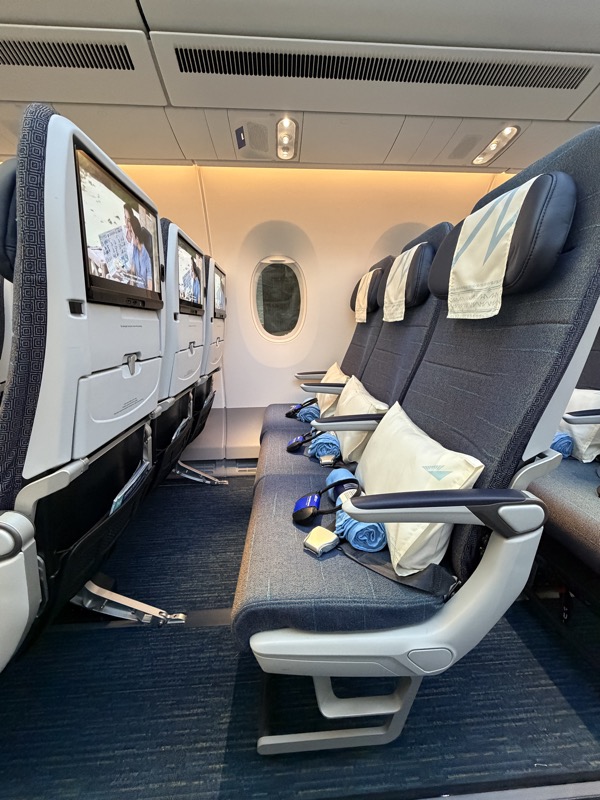 Philippine Airlines A350-1000 Economy Class seat (3-4-3 config)