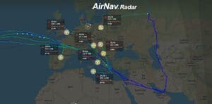 Middle East Airspace Closure