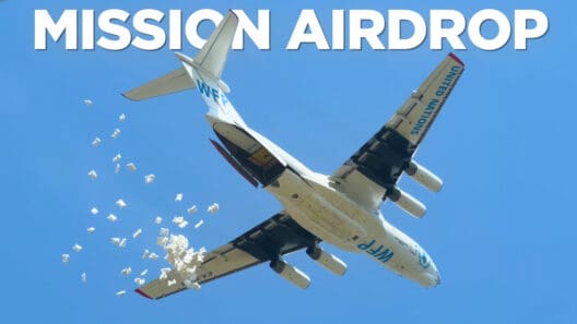 Video: Inside the UN Aviation Lifeline: IL-76 Humanitarian Airdrop Mission