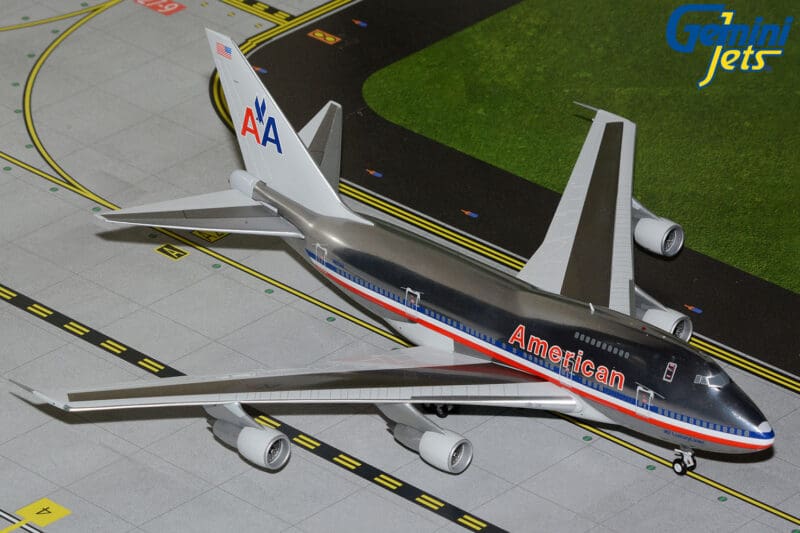 GeminiJets G2AAL1158 1:200 American Airlines Boeing 747SP N601AA