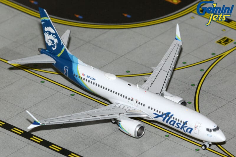 GJASA2392 Alaska Airlines B737 MAX 8 N803AK