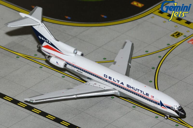 GeminiJets GJDAL2375 1:400 Delta Shuttle Boeing 727-200 N413DA