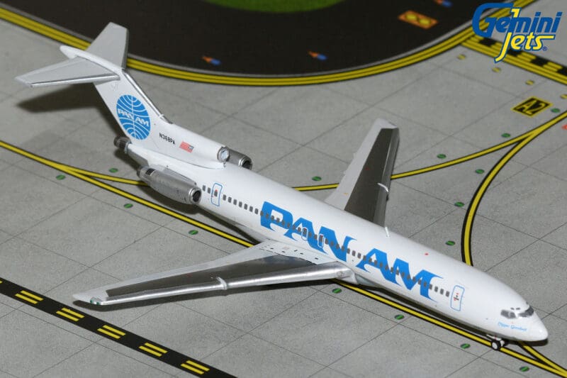 GeminiJets GJPAA2344 1:400 Pan Am Boeing 727-200 N368PA