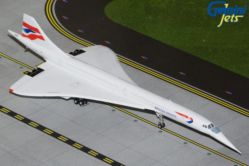 GeminiJets G2BAW1484 British Airways Concorde G-BOAD