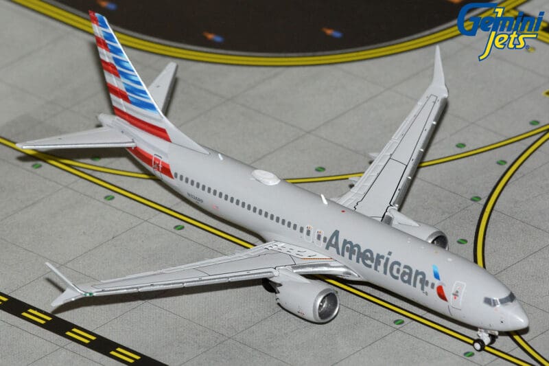 GeminiJets GJAAL2358 1:400 American Airlines Boeing 737 MAX 8 N346RP