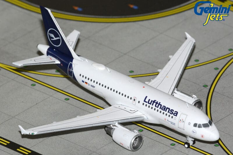 GeminiJets GJDLH2022 1:400 Lufthansa Airbus A319 D-AIBF